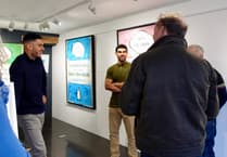 Charles Hollywood exhibition triumphs in Salcombe