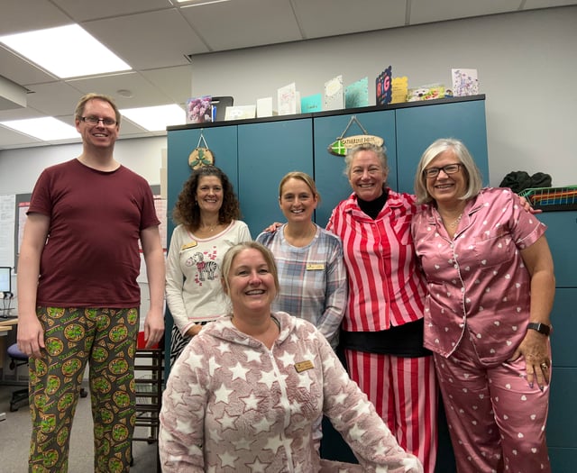 Pyjama Day raises over £420 for Totnes charity