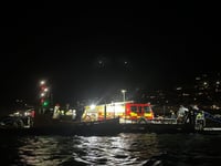 Dartmouth Fire Brigade's river drill