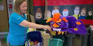 Devon schools to welcome 'Bonster the Hungry Monster'
