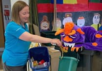 'Bonster the Hungry Monster' to teaches Devon children about food waste