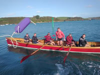 Dart Gig going all guns blazing in Salcombe