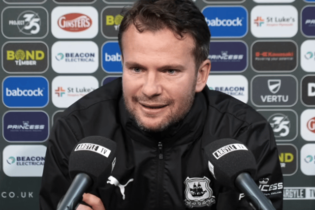 Cleverley admits pressure as Argyle seek to end losing run