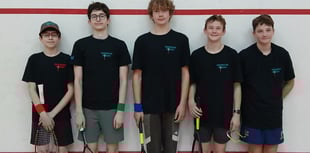 Squash stars of the future on display