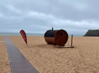 Cool reception for ‘iconic’ beach sauna plans