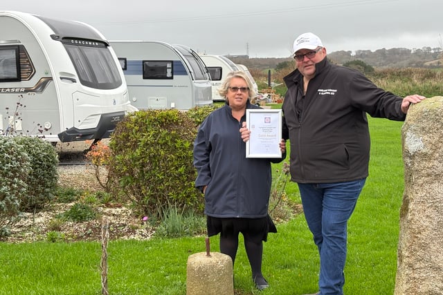 Parkland caravan site Retains 5-Star rating 