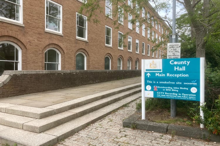 Devon County Council's County Hall (Image Daniel Clark)