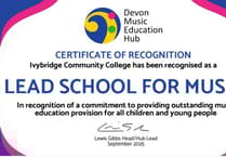 Ivybridge College: music excellence recognised