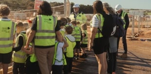 Newton Ferrers pupils explore eco-friendly homes at Collaton Park