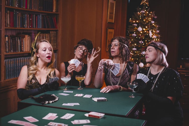 A stylish game of cards