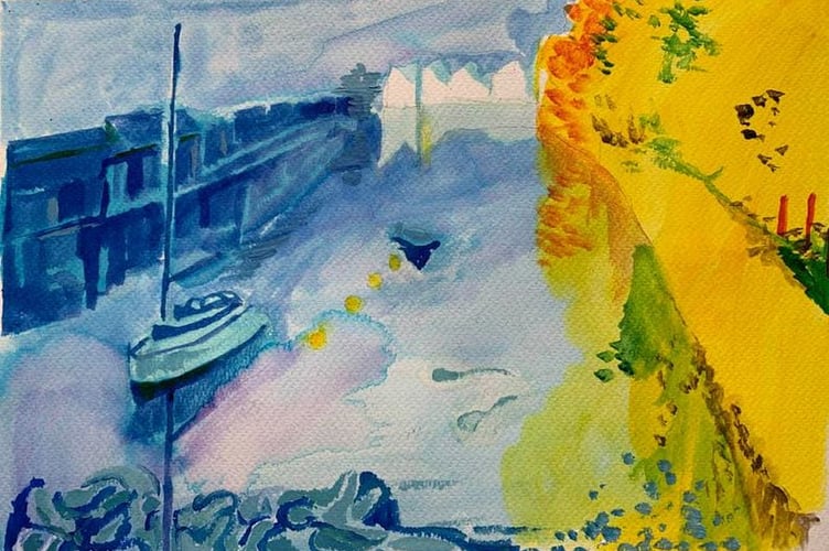  Vire Island by  artist Fiona Green 