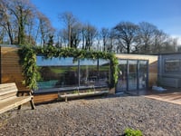 Primary school children enjoy farm cafe's festive extension 