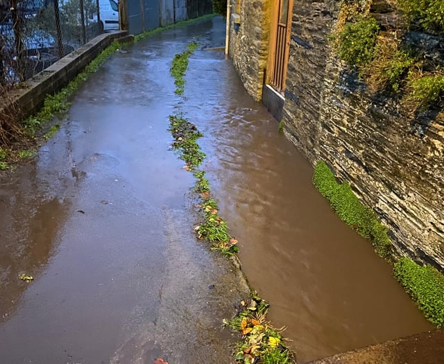 Kingsbridge roads flood after heavy downpour