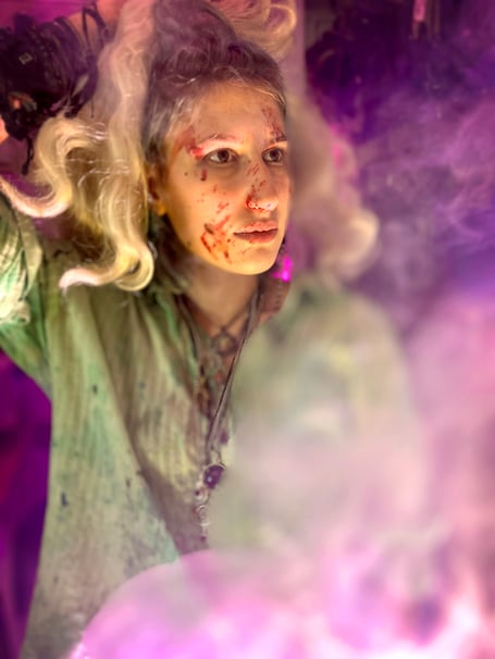 Nyx Stevenson as Goldie in the Underworld