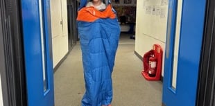 Dartmouth Academy's Year 10 pupils host school sleepover