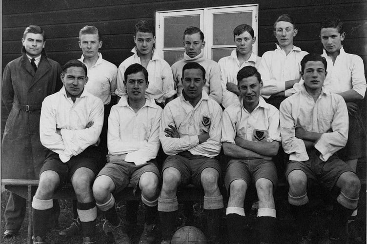 Kingsbridge Grammar School (KGS) Football Team 1932-1933 season