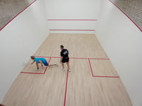 Squash courts as good as new