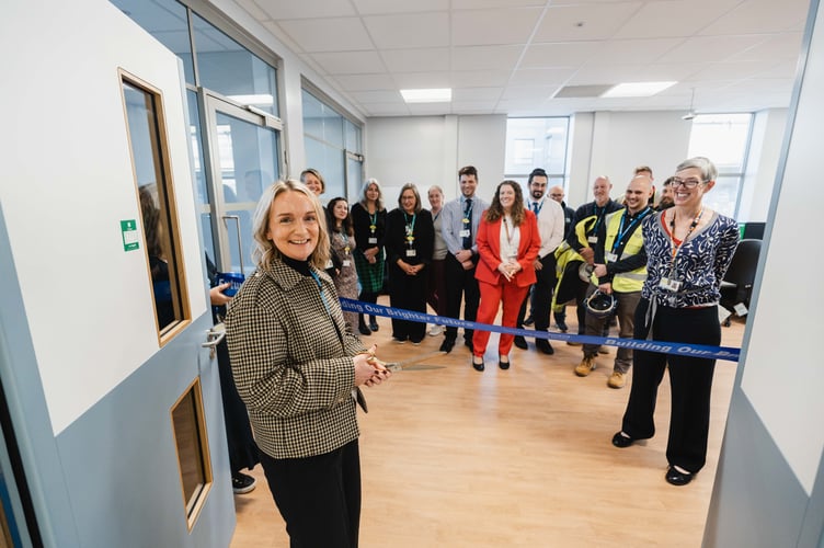 Ribbon cutting event to open the new Emergency Department at Torbay Hospital.