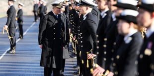 King Honours Royal Navy Cadets in Historic Ceremony