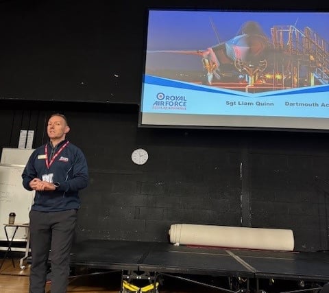 RAF visit inspires Dartmouth Academy pupils to explore career pathways