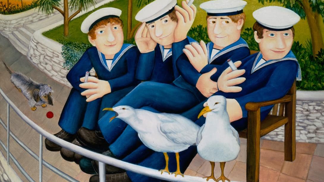 Beryl Cook's Plymouth Exhibition Thrives