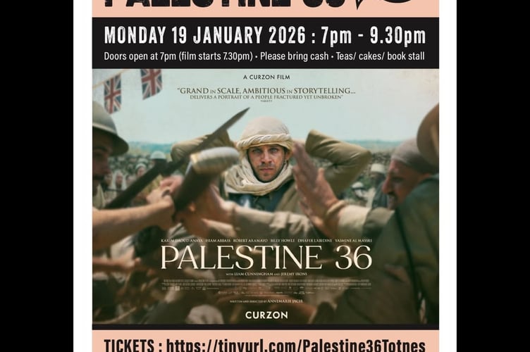 Palestine 36 film screening