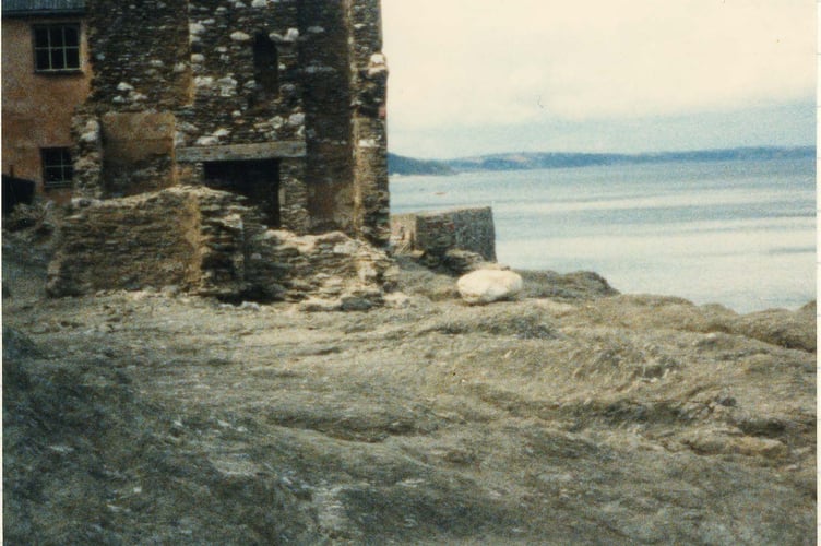 Remains of Cyril Stone’s cottage, Hallsands