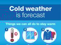 Amber cold-health alert extended to South West