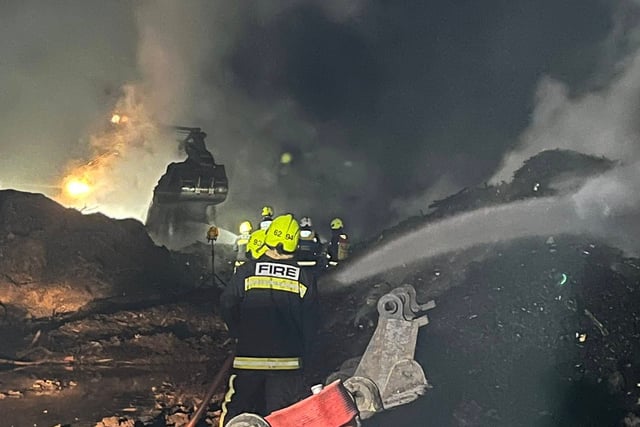 Modbury and Totnes amongst 13 fire crews called to compost fire