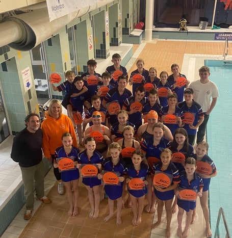 Kingfishers after relay championships win