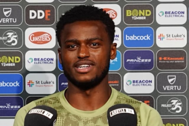 Argyle confirm Mumba departure to League One rivals