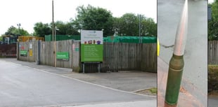 Tank shell forces recycling centre evacuation