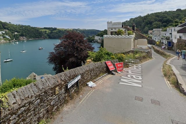 Devon County Council steps in to repair Dartmouth's Warfleet Road 