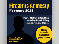 Amnesty calls on owners to hand in now-illegal firearms