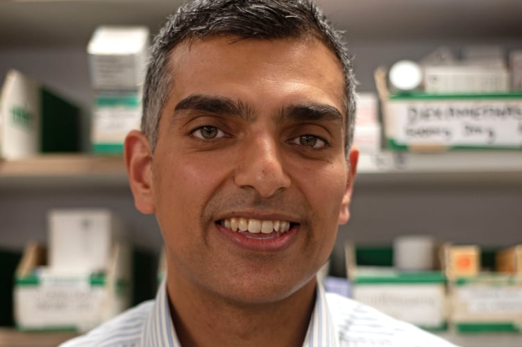 Deputy Chief Pharmacist Vivek Soni