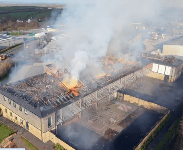 Major fire breaks out at Okehampton SEND school