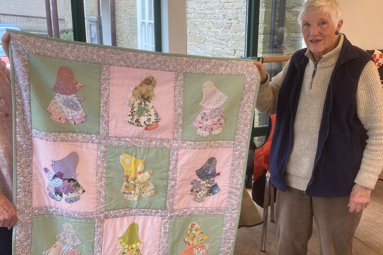 Merriel Bramble- Sunbonnet Susie quilt