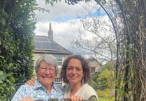 Toni welcomes the Hotel Inspector to her B&B