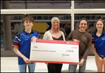 The Cove supporting swimmers from Kingsbridge Kingfishers