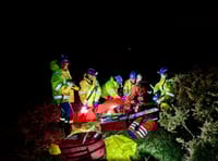 Lone sailor rescued in multi agent operation