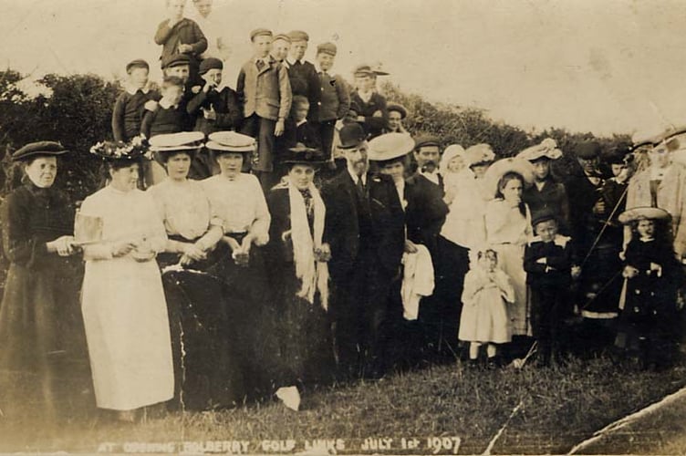 Opening of the Bolberry Golf Club on July 1 1907