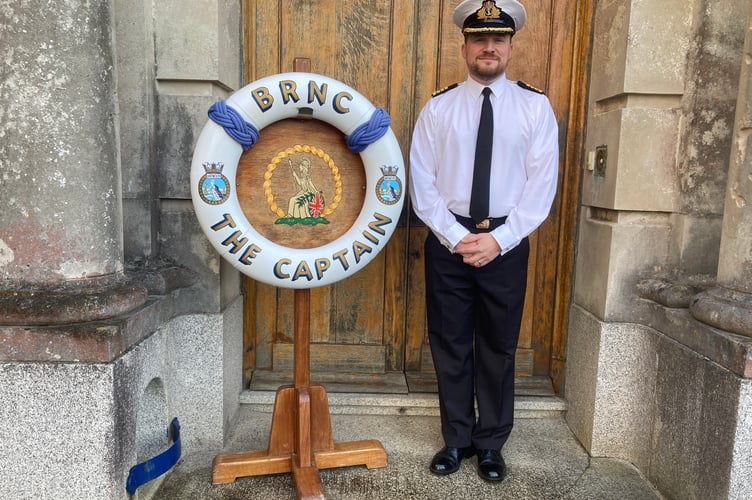BRNC Commander Captain Andy Bray