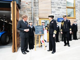 Princess Anne opens renovated RNLI lifeboat station in Dartmouth