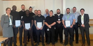 Hospital security team awarded for bravery after disarming armed man