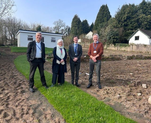 MP Caroline Voaden visits KEVICC's new SEND unit