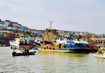Final countdown for derelict Brixham trawler – 10 years after she sank
