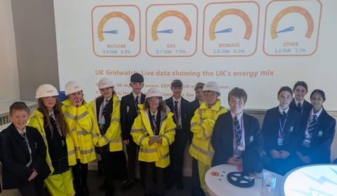 Year 7 STEM students explore Hinkley Point C construction