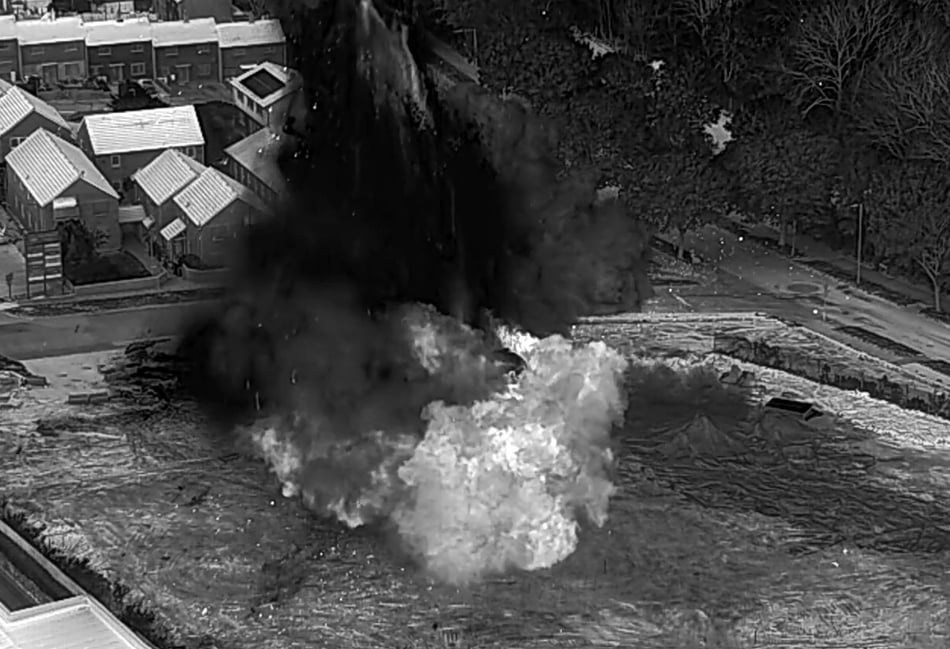 World War Two bomb safely detonated in Plymouth