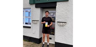 Harry Edwards runs Plymouth Half Marathon for dementia charity