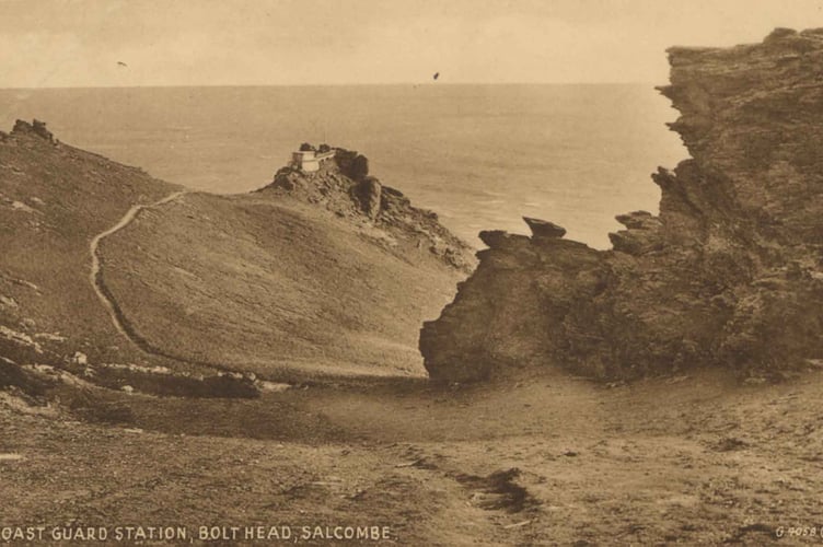 The coast guard station, Bolt Head, Salcombe